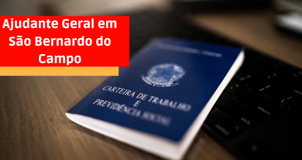 Ajudante Geral em São Bernardo do Campo