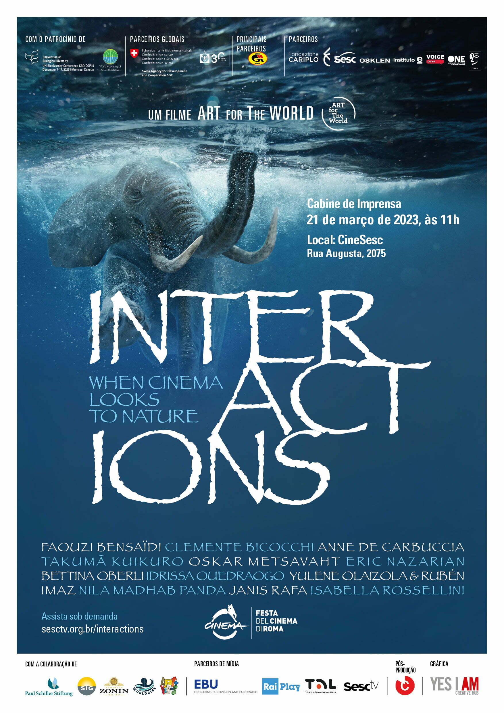 Interactions estreia com première no CineSesc e SescTV