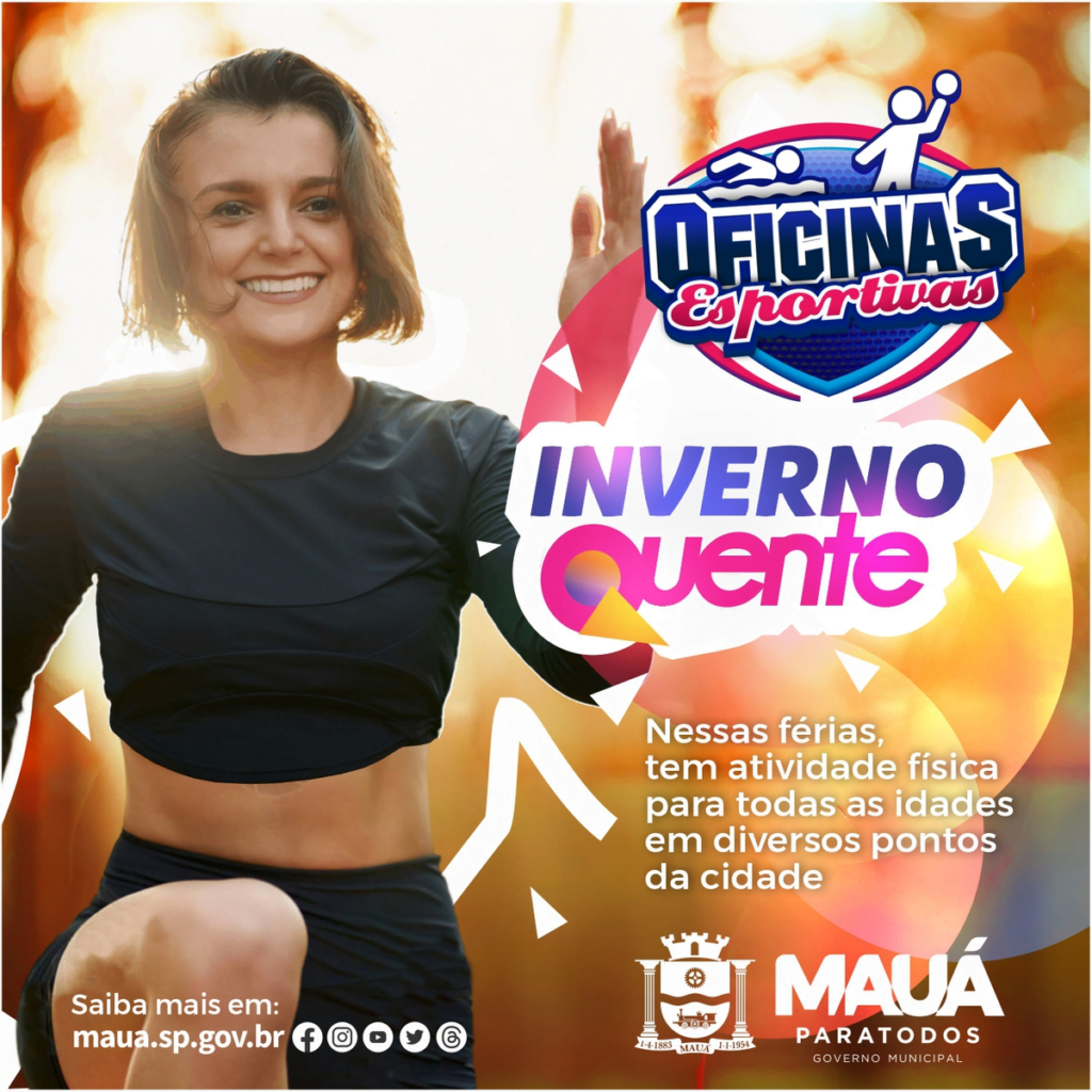Prefeitura de Mauá promove Inverno Quente. Imagem: Divulgação