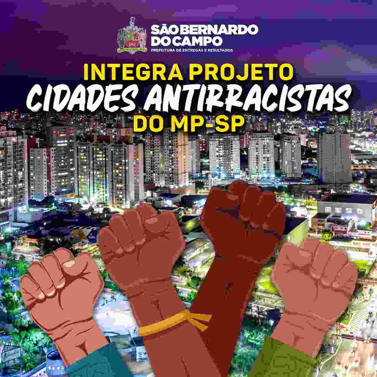 Cidades Antirracistas: São Bernardo é a 1ª da região a aderir