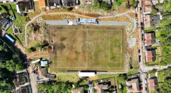 Primeiro campo de futebol do Brasil restaurado em Paranapiacaba