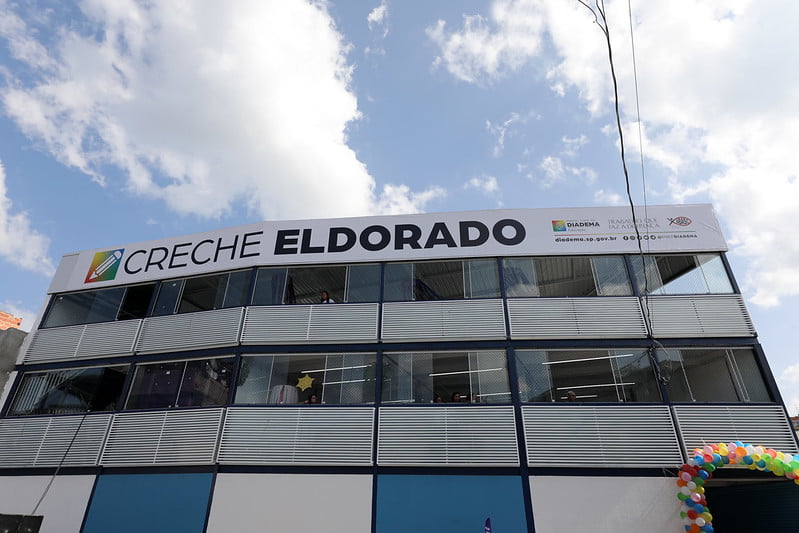 Filippi entrega Creche Eldorado, a quinta de sua administração. Foto: Dino Santos