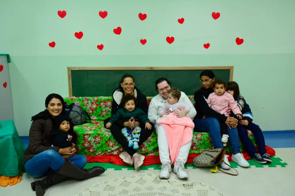 Aleitamento Materno: Creches de Santo André realizam ações de incentivo. Foto: Eduardo Merlino/Prefeitura de Santo André