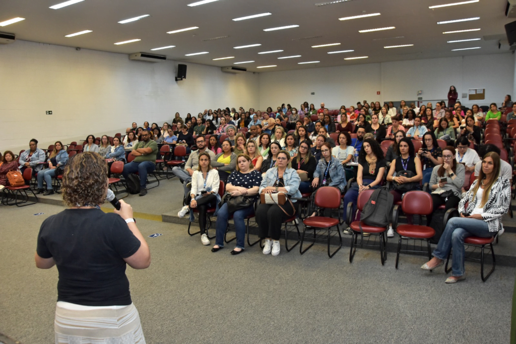 Obesidade infantil é tema de fórum com profissionais da saúde. Foto: Helber Aggio/Prefeitura de Santo André