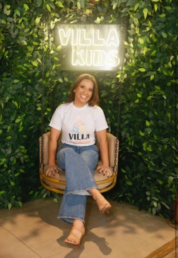 Tatiana Parise, criadora do Villa Solidária. Foto: Divulgação