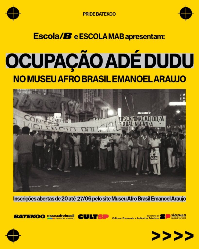 Museu Afro Brasil e BATEKOO celebram orgulho LGBTQIAPN+. Imagem: Divulgação