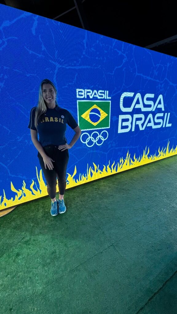 OSSEL Esportes marca presença na Casa Brasil, em Paris. Foto: Karyn Paiva/Divulgação