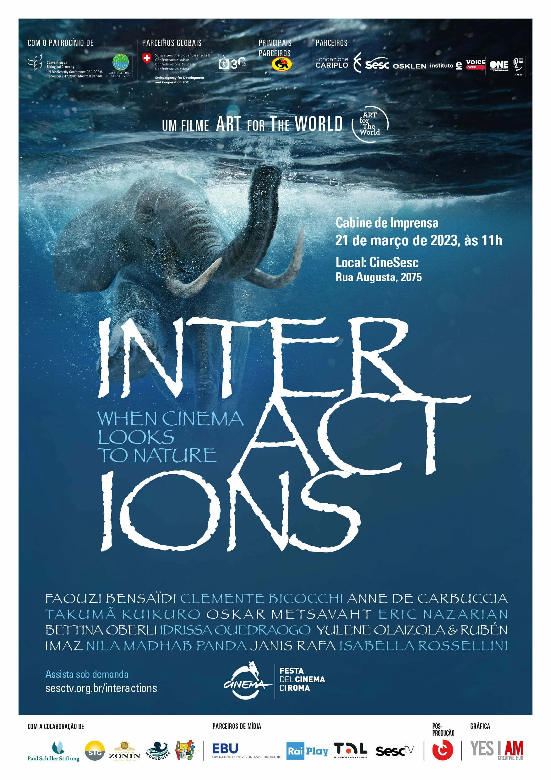 Interactions estreia com première no CineSesc e SescTV