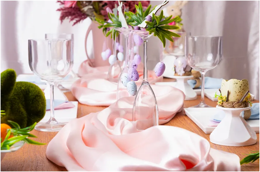 Linha Salut Sugestao De Mesa Posta Para A Pascoa