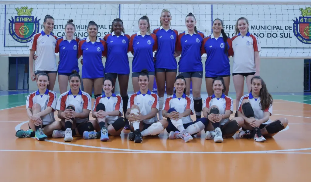 São Caetano na Superliga Feminina de Vôlei. Foto: Osvaldo F./Contrapé