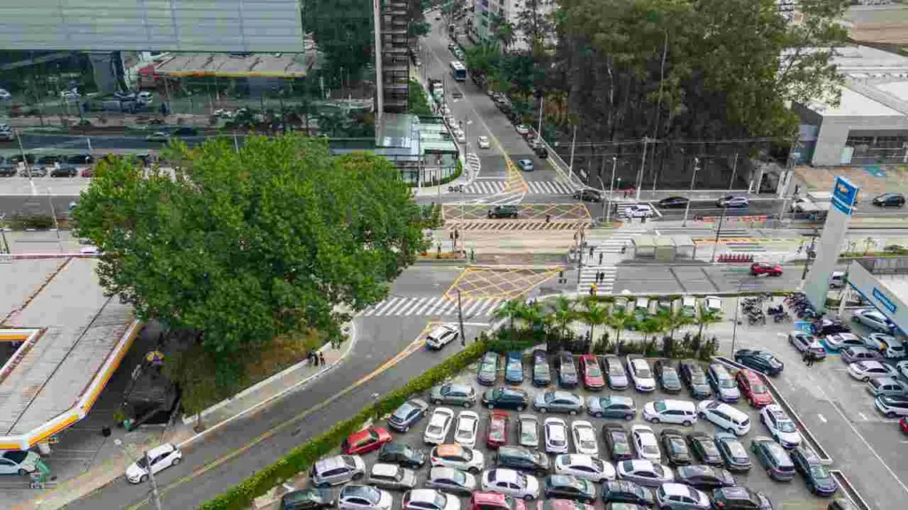 Baeta Neves ao Centro: Novo acesso viário conectando. Foto: Prefeitura de São Bernardo do Campo