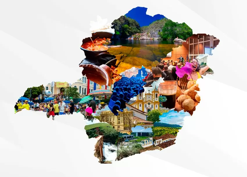 Turismo mineiro cresceu 15,0% em 2023. Imagem: Divulgação