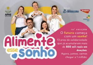 Alimente esse Sonho: Padaria Brasileira e APAE Santo André realizam campanha